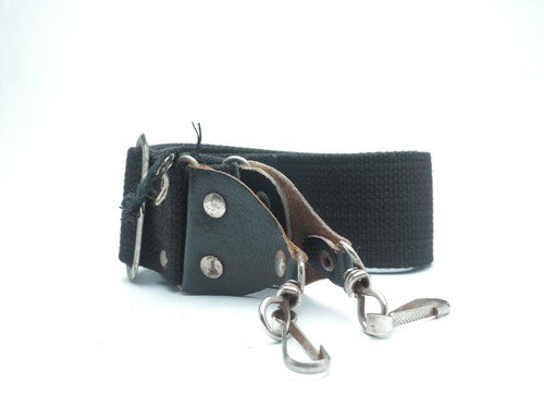 Vintage black camera strap - vintage,