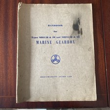 Self Changing Gears Ltd - MRII & MRFII 1b & 2B Marine Gearbox Service Manual