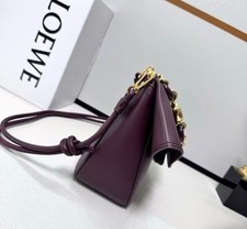 Loewe Mini Flamenco Knot Clutch, color Lavender,  Nappa Calfskin Leather.