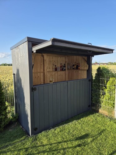 Shed outdoor bar garden - shed,,