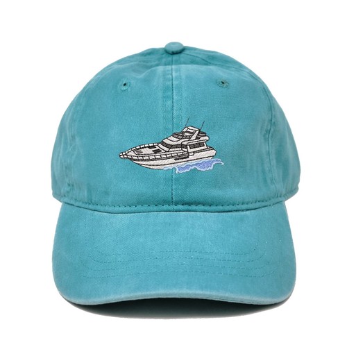Luxury yacht embroidered - yacht,