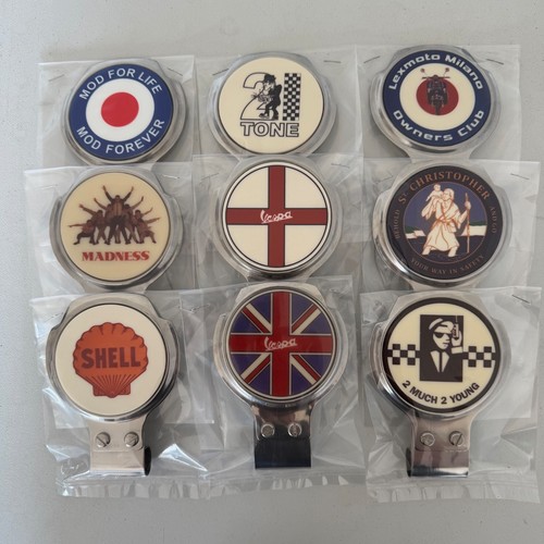 Classic car scooter badge - 9,
