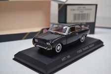 DETAIL CARS  - 1960 FORD TAUNUS BADEW - BLACK   - 1/43 SCALE MODEL - ART.180