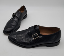 Loake Mens Monk Strap Black