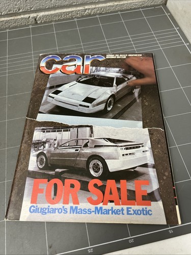 Vintage car magazine 1984 - vintage,