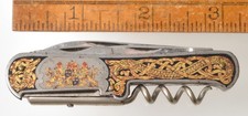 Swedish Hammesfahr patent knife / corkscrew marked EMIL OLSSON ESKILSTUNA. 1897