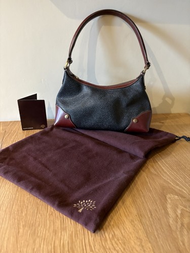 Mulberry black scotchgrain - black,