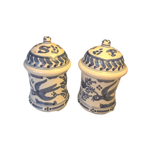 Majolica pottery hand painted - hand,