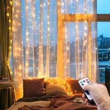 3Mx3M LED Curtain Fairy String