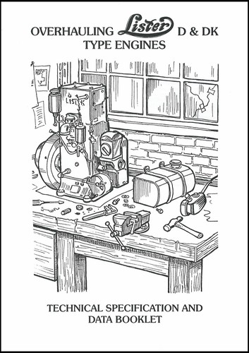 Lister stationary engine - d,
