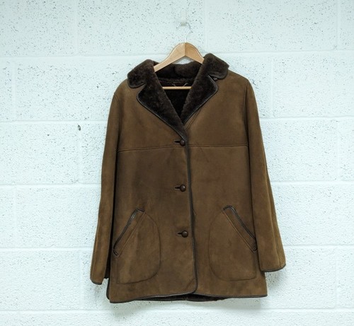 Morlands sheepskin coat brown - morlands,