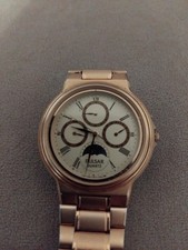 Vintage 90s Pulsar Seiko Moon