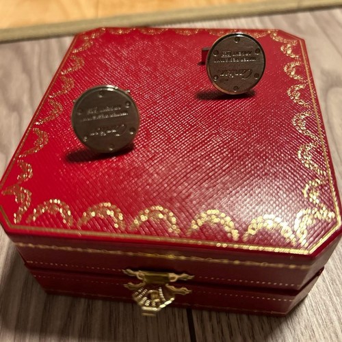 Cartier cufflinks water - cufflinks,