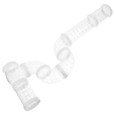  1 Set Hamster Tubes Pet - Transparent Cage Tunnel External Sports Tube - DIY