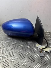 NISSAN QASHQAI J10 2008 Wing Door Mirror Right Driver Side Power Folding In Blue