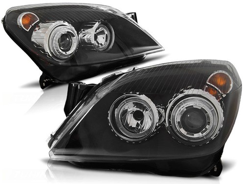 Black angel eyes headlights - angel,