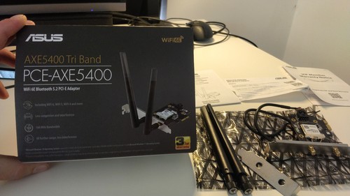 Asus pce axe5400 - pce-axe5400, wi-fi
