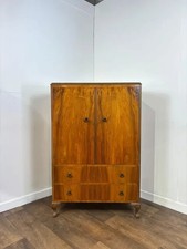 Vintage walnut veneered - vintage,
