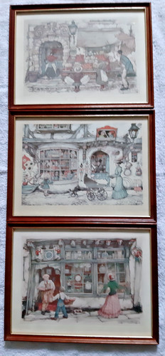 Vintage anton pieck framed - anton,