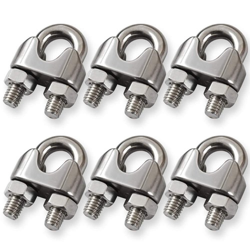 Wire rope clamp grip - rope, 3mm