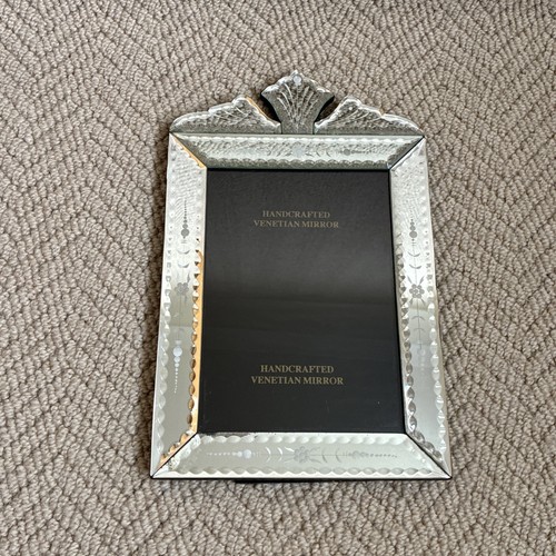 Venetian etched mirror - venetian, photo