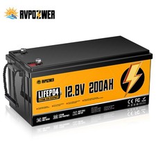 12V 200AH LiFePO4 Lithium