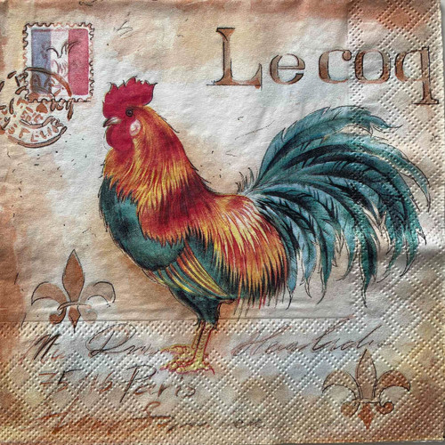 Luncheon paper napkins - 2,