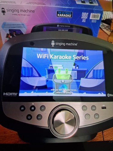 Singing machine karaoke - singing,