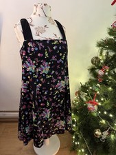 Fabulous Floral Black Sundress