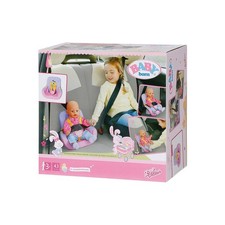 BABY born DOLLS PINK & lilac  CAR SEAT New In Box For 43cm 
