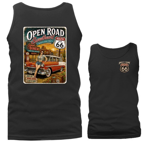 Route open road american - 66,