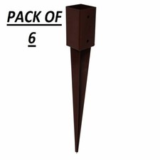 6X FENCE POST SPIKE HOLDER