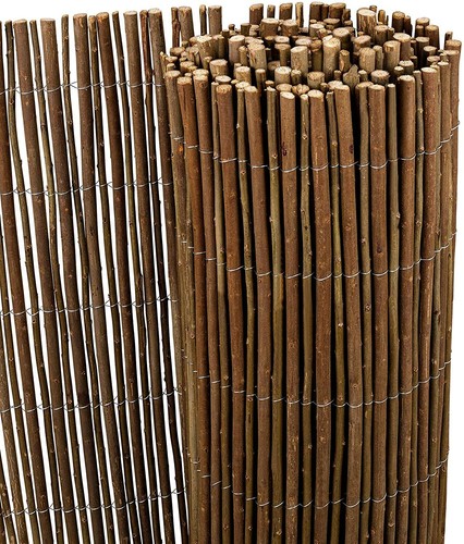 Willow natural garden fence - willow,