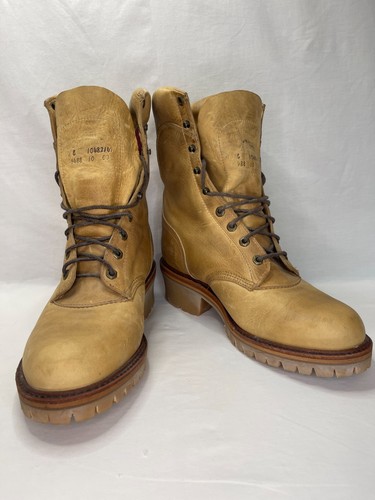 Chippewa leather logger - leather, work