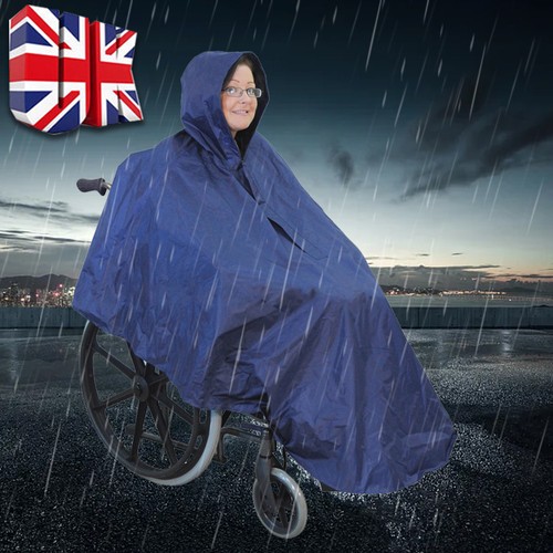 Wheelchair waterproof poncho - wheelchair,