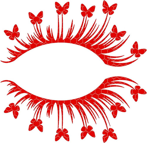 Car headlight eyelashes - car,