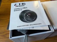 7 Artisans 25mm F1.8 Manual