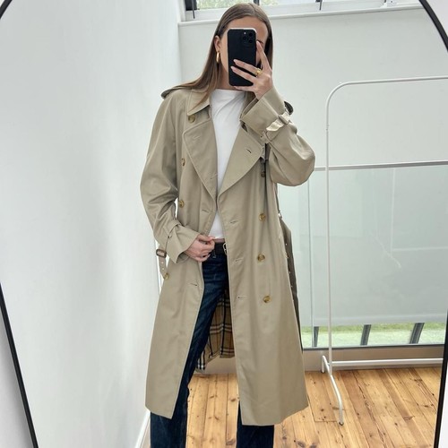 Vintage burberry trench coat - vintage,