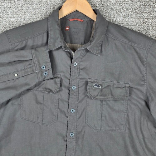 Simms guide fishing shirt mens - simms,