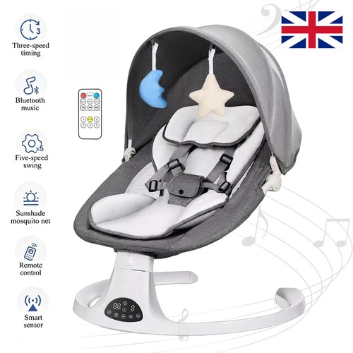 Bluetooth electric baby swing - electric,