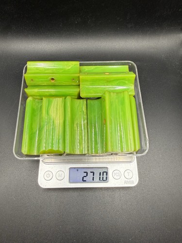 Vintage green yellow marble - green,