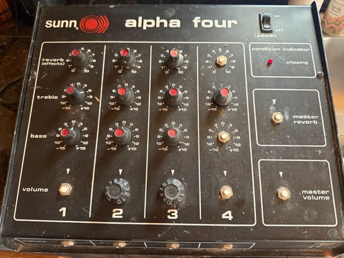 Vintage sunn alpha four - vintage,