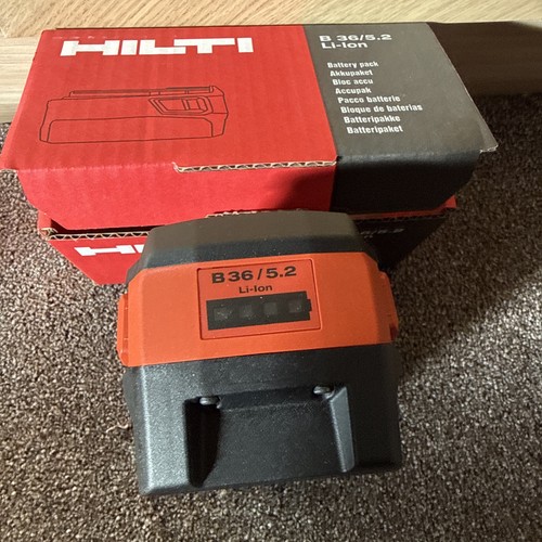 Hilti b36 2ah - 5.2ah, li-lon