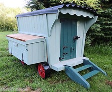 The shepherds hut hen - hut, house