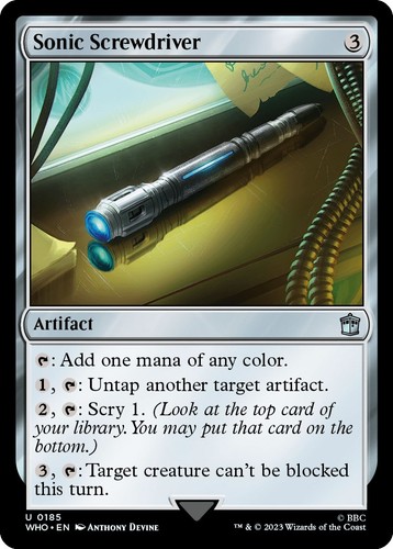 Sonic screwdriver 185 - (0185),