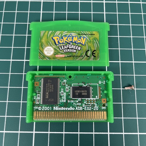 Pokemon leafgreen gba game - gba, boy