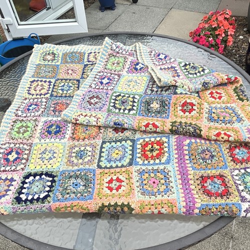 Double multicolour patchwork - double,