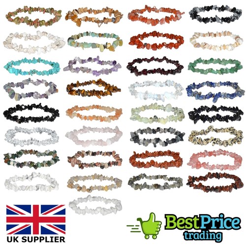 Natural chip bead crystal - natural,