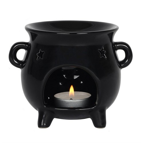 Black cauldron oil burner - cauldron,