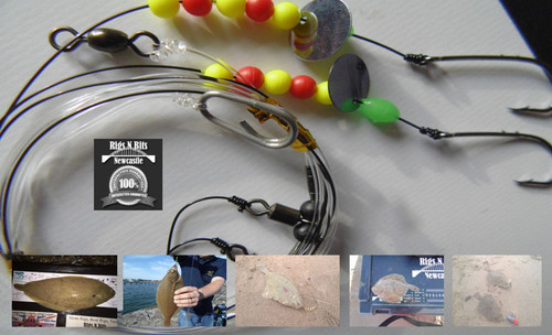 Sea fishing rig 2 hook - -,